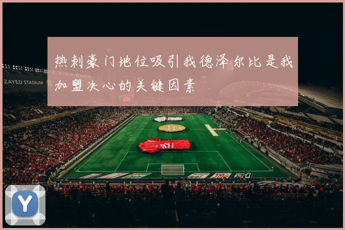 热刺豪门地位吸引我德泽尔比是我加盟决心的关键因素